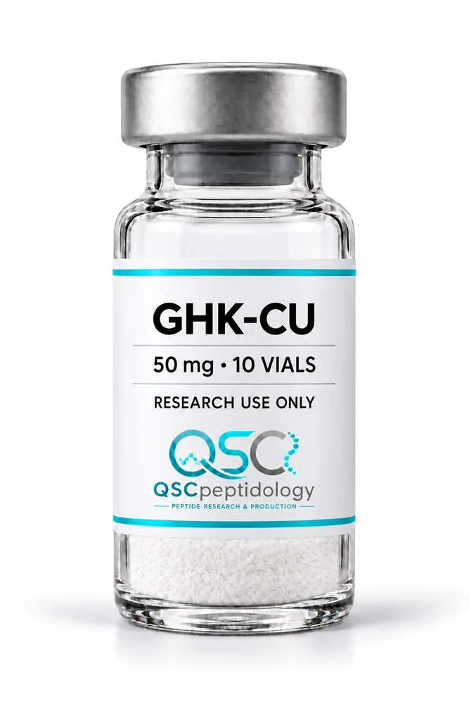 GHK-Cu 50mg (Pakiranje z 10 vialami) QSC Peptidology