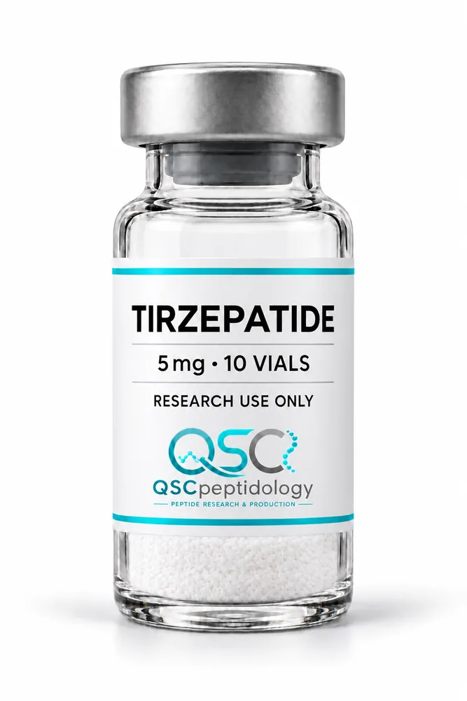 Tirzepatide 5mg (Pakiranje z 10 vialami) QSC Peptidology